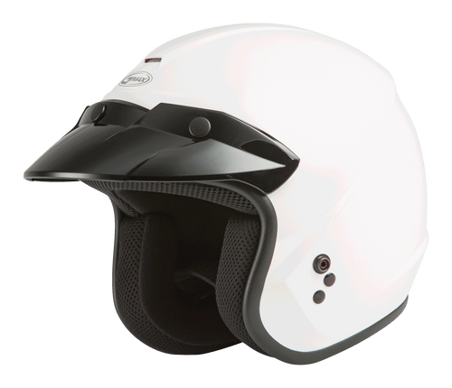 Gmax #G1020013 - Of-2 Open-face Helmet White XS