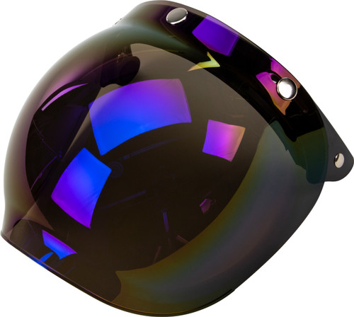 Gmax #G002016 - Bubble Shield 3-snap Flip-up Blue Iridium Universal