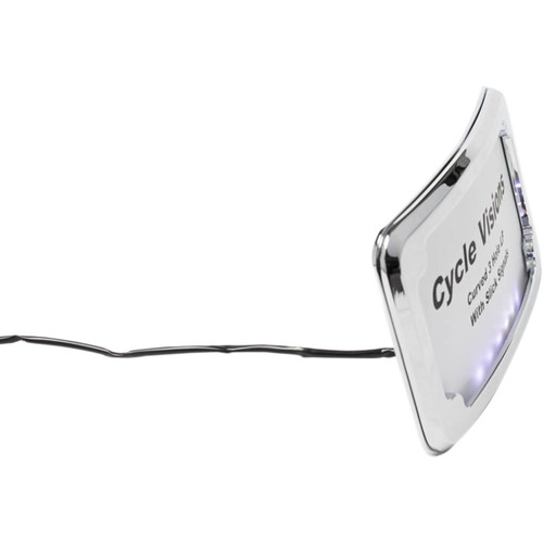 Cycle Visions #CV4641 - License Plate Frame - Chrome