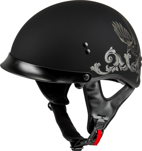 Gmax #H96510958 - Hh-65 Corvus Helmet W/ Peak Matte Black/TAN 2X