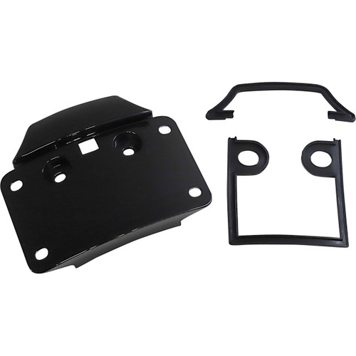 Custom Dynamics #CD-CVO-MOUNT-B - License Plate Mount - Black