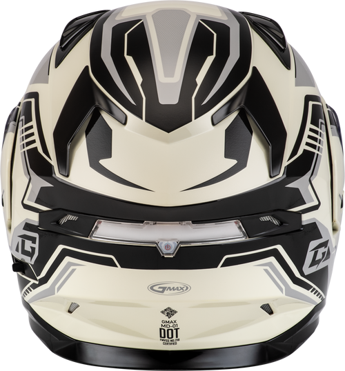 Gmax #M201391323 - Md-01s Transistor Snow Helmet White/Grey/Black XS
