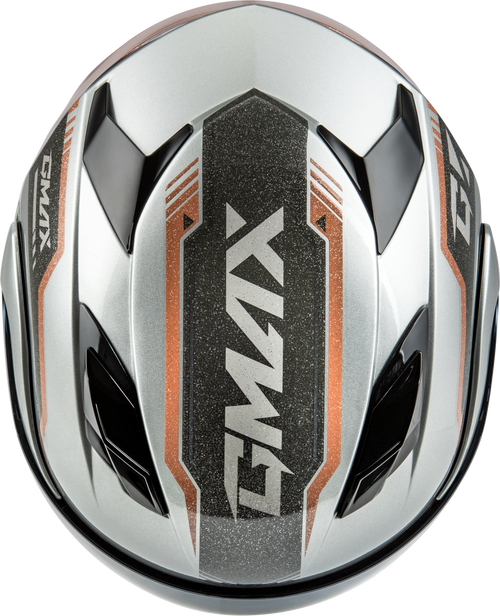 Gmax #M101381277 - Md-01 Volta Helmet Grey/Black/Copper Metallic XL