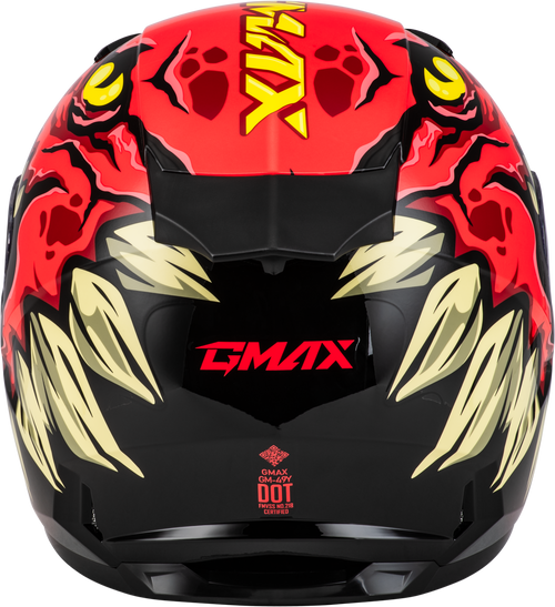 Gmax #F1499370 - Youth Gm-49y Drax Helmet RED YS