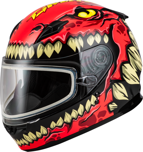 Gmax #F2499372 - Youth Gm-49y Drax Snow Helmet RED YL