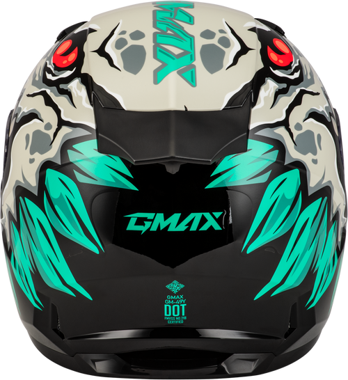 Gmax #F2499121 - Youth Gm-49y Drax Snow Helmet Silver YM