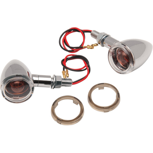 Drag Specialties - Mini-Duece Marker Light Kit - Clear/Smoke