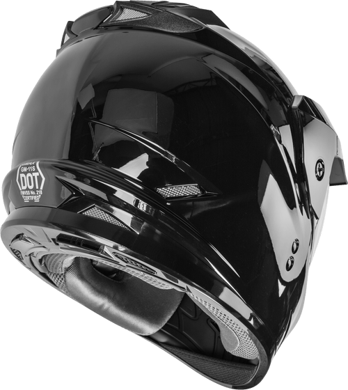 Gmax #A11100026 - Gm-11 Dual Sport Helmet Black LG