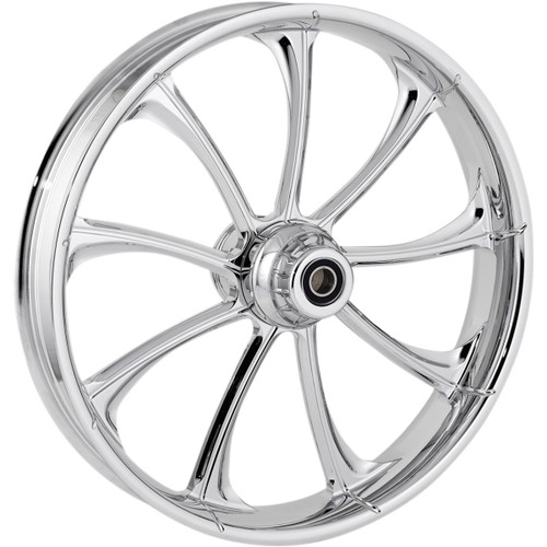 RC Components #213509031A14124 - Wheel - Revolt - Front - Dual Disc/with ABS - Chrome - 21"x3.50"