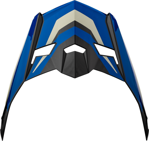 Gmax #G046948 - Mx-46 Cyclus Visor Black/Blue Md-2x