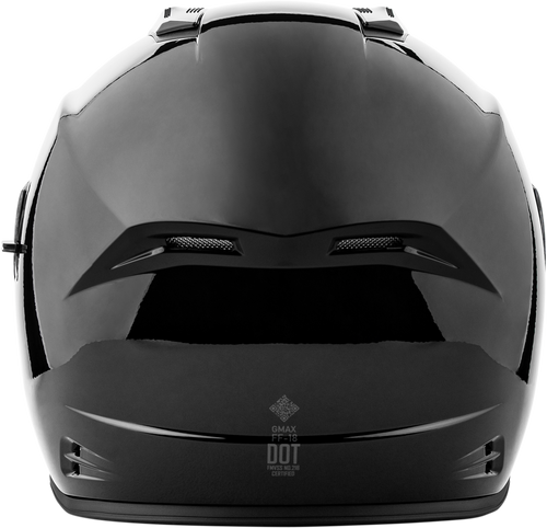 Gmax #F1180028 - Ff-18 Solid Helmets Black 2X
