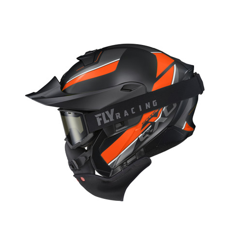 Scorpion EXO #93-1043-SD - Exo-gt930 Cold Weather Helmet Modulus Orange SM (dual Pane)