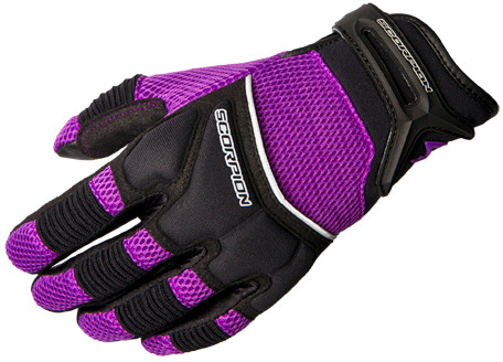 Scorpion EXO #G54-865 - Women's Cool Hand II Gloves Purple LG