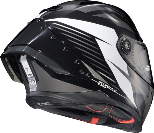 Scorpion EXO #WAR-3836 - Apex Exo-warp Full Face Helmet Dilithium Phantom XL
