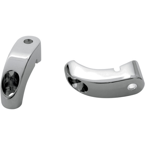 Arlen Ness #12-737 - Turn Signal Mounts - 39 mm Front Forks - Chrome