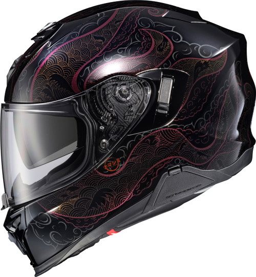 Scorpion EXO #T52-2327 - Exo-t520 Helmet Nama-shimi Black/Chameleon 2X