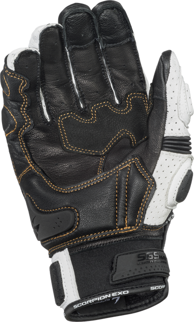 Scorpion EXO #G39-045 - SGS MK III Gloves White/Black LG