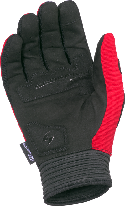Scorpion EXO #G23-115 - Skrub II Gloves RED LG
