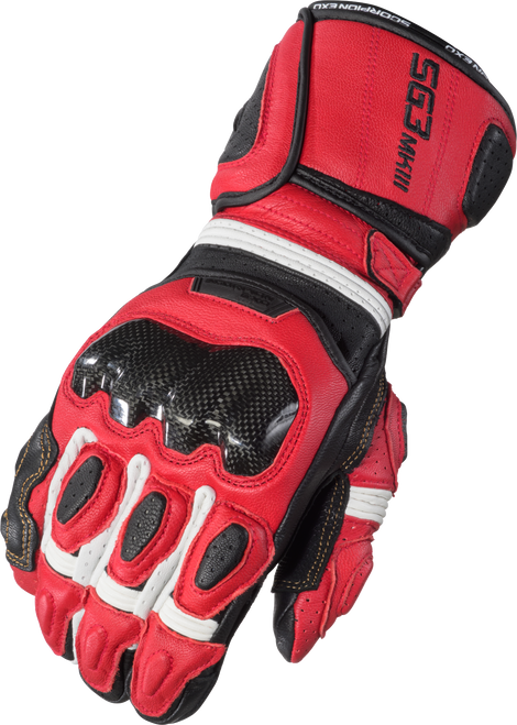 Scorpion EXO #G30-155 - SG3 MK III Gloves RED LG