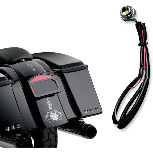 Cycle Visions #CV-4540 - Lucifer Light - Chrome/Red