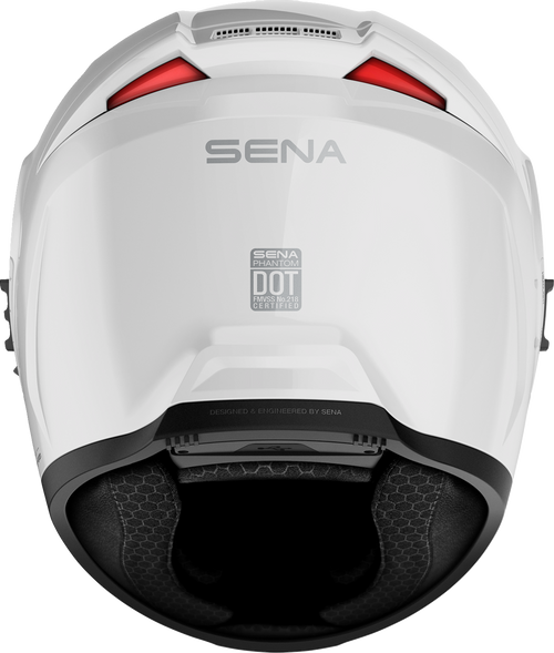 Sena #PHANTOMANC-GWXXL3 - Phantom ANC Helmet - Gloss White - 2XL