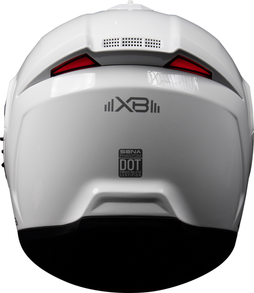 Sena #PHANTOMXB-GWXXL3 - Phantom XB Smart FF Helmet White 2X