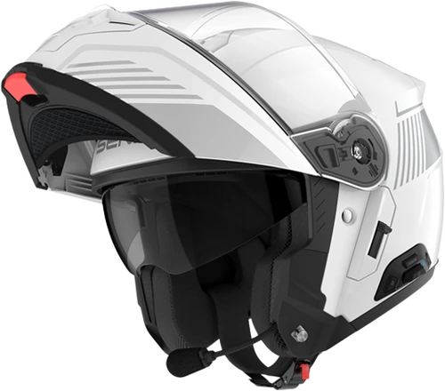 Sena #SPECTER-GWXXL1 - Specter Smart Flip UP Helmet White 2X
