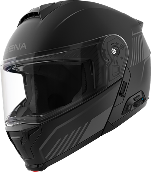 Sena #SPECTER-MB00M1 - Specter Modular Helmet - Solid - Matte Black - Medium