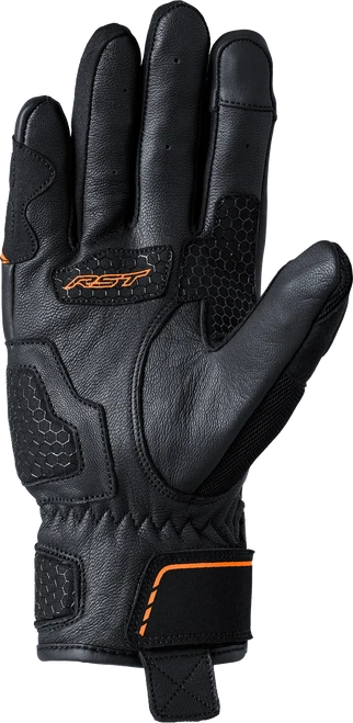 RST #103182ORG-09 - S1 Mesh CE Glove Black/Neon Orange MD