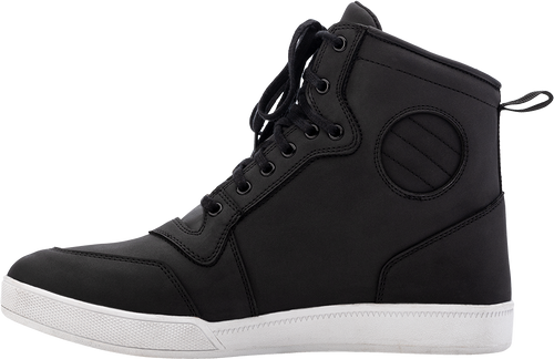 RST #103126BLK-41 - Womens Hitop Moto CE WP Shoe Black 9.5