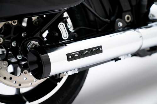 Rinehart Racing 500-1250 - 4" HP40 2-into-1 Slip-On for 2025-Later Softail - Chrome