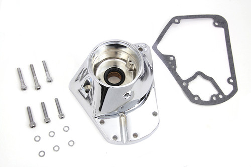 V-Twin #25256-93 - Chrome Nose Cone Cam Cover