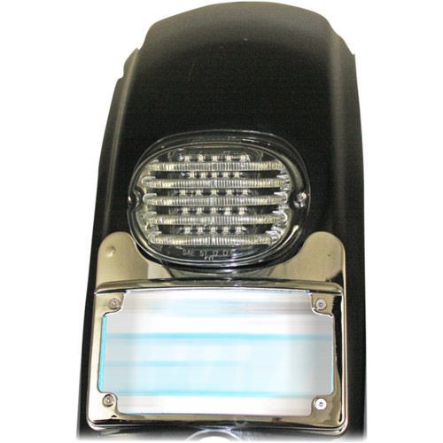 Custom Dynamics #CD-TS-ELIM-C - Lighted Turn Signal Eliminator Kit - Chrome