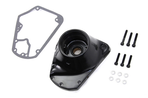 Motorshop #301930 - Black Nose Cone Cam Cover