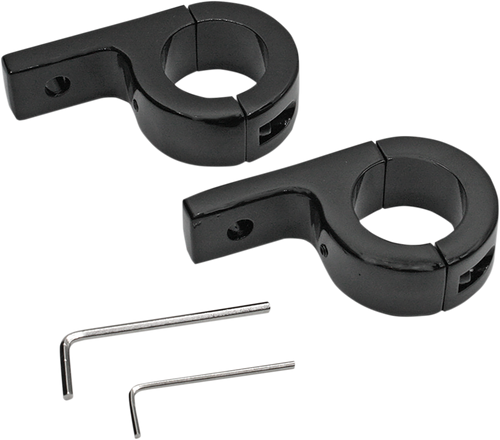 Mount Kit for 1-1/4" Tube - Gloss Black