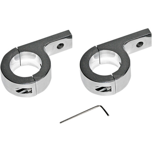 Custom Dynamics #PB-125-C - Mount Kit for 1-1/4" Tube - Chrome