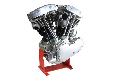 Motorshop - 80 inch Flatside Shovel Engine Assembly
