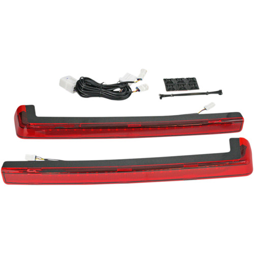 Custom Dynamics #PB-TP-ARM-13R - LED Run/Brake Tour-Pak® Arms - Red Lens - '06-'13