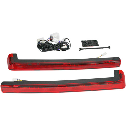 Custom Dynamics #PB-TP-ARM-TPCR - LED Run/Brake/Turn Tour-Pak® Arms - Red Lens - '06-'13