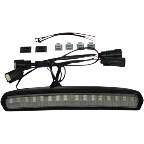 Custom Dynamics #CD-TP-LID-BS - Tour Pack Lid Light - Black/Smoke