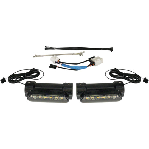 Custom Dynamics #CD-CB-AW-HD-B - Engine Guard Light - Black - '97-'13 FLH