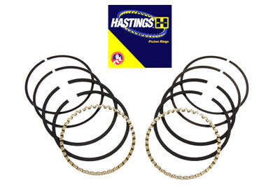 Hastings Rings #6127-010 - 80 inch Shovelhead Piston Ring Set .010 Oversize