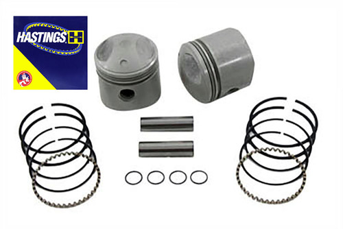 Motorshop - Replica 74 inch Overhead Valve Piston Set .010 Oversize