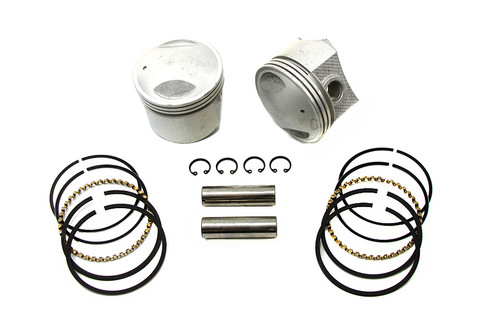 Motorshop #E-840-010 - 3-5/8 inch Piston Set .010 Oversize