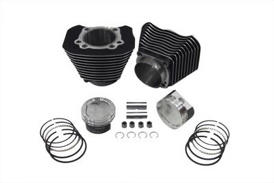Motorshop - 1200cc Cylinder and Piston Conversion Kit Black