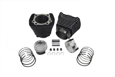 Motorshop - 1200cc Cylinder and Piston Conversion Kit Black