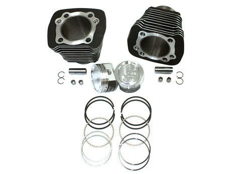 Motorshop - 1200cc Cylinder and Piston Conversion Kit Black