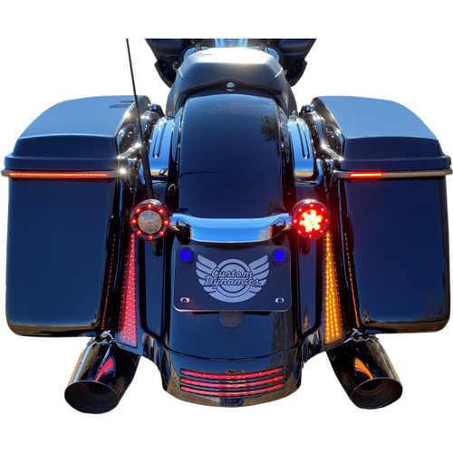 Custom Dynamics #CD-FASCIADCBCMB - Panel Lights - Black - Smoke Lens