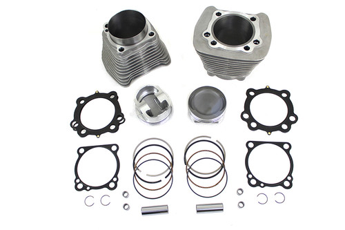 V-Twin - 1270cc Cylinder and Piston Conversion Kit Silver