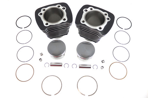V-Twin - 1270cc Cylinder and Piston Conversion Kit Black